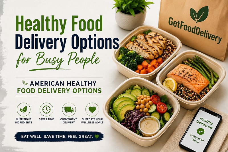 Healthy Food Delivery Options for Busy People
